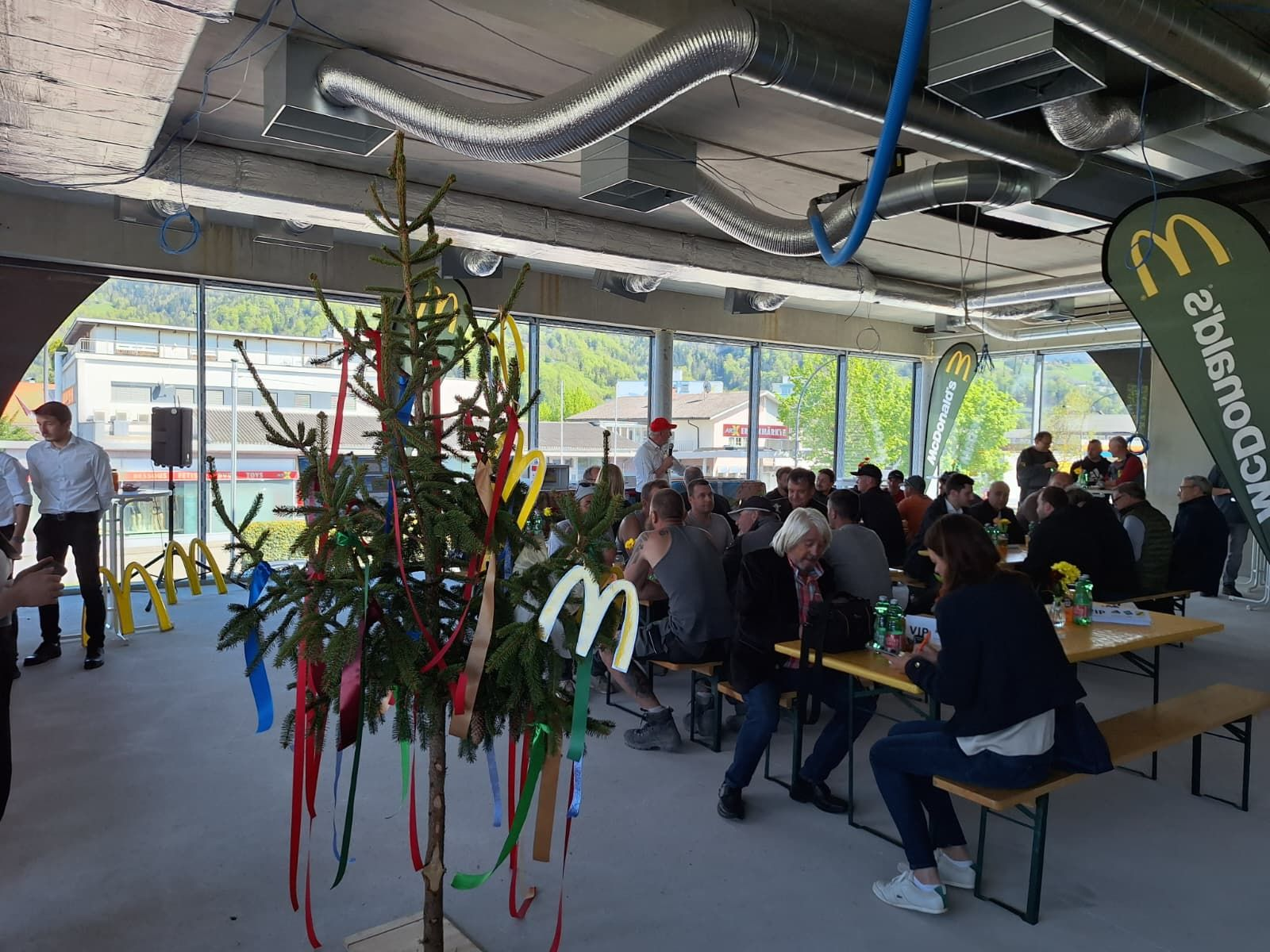 Firstfeier McDonald’s Dornbirn Tomaselli gabriel bau7