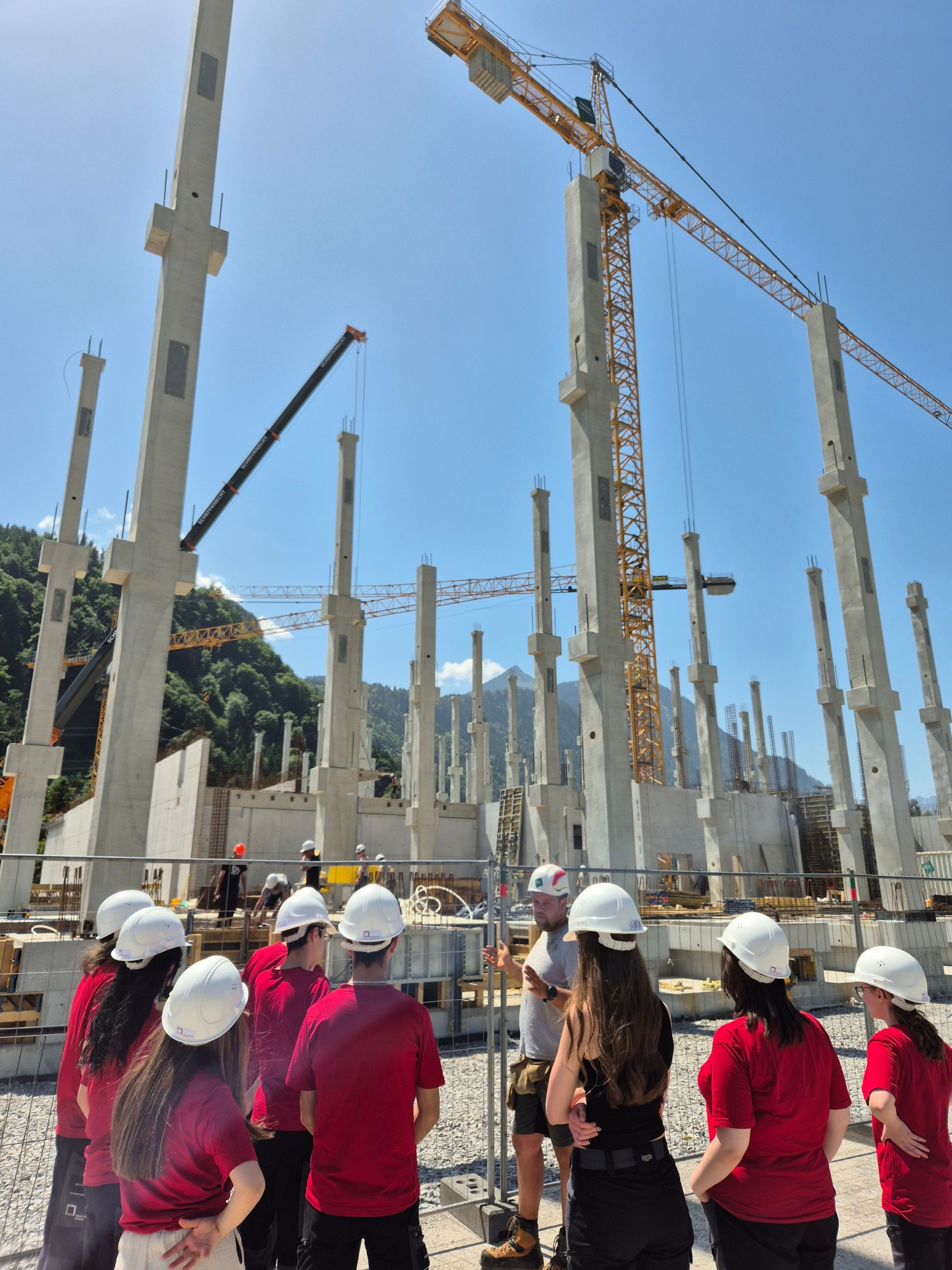 Einblicke in die Praxis auf unserer Baustelle in Nüziders5